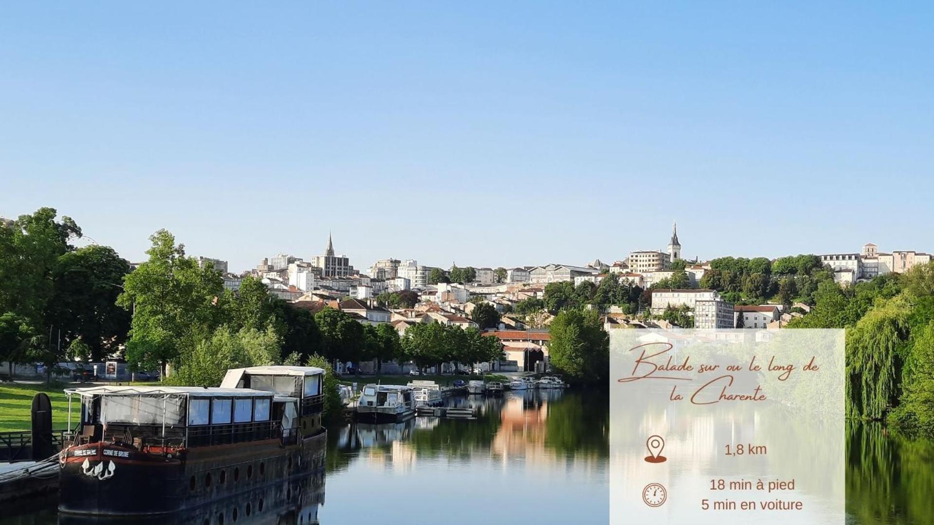 Grand T3 Rue Pietonne Bureau Et Terrasse *